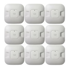 Lot of 9x - Lot Cisco Aironet AIR-LAP1041N-A-K9 Wifi AP 802.11g/n 54Mbps POE  picture