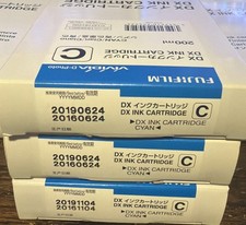 Fujifilm 16393021 Cyan Ink 200ml Fujifilm Frontier-S DX100 2019 Lot Of 3 picture