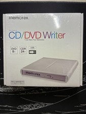 Memorex Slim External CD/DVD Writer USB Powered Mac/Windows New picture
