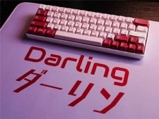 Darling in the Franxx 02 PBT Keycaps 145 Keys For Cherry MX Mechanical Keyboard picture