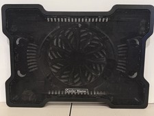 Cooler Master NotePal X-Slim Black Ultra-Slim Laptop Cooling Pad Fan USB picture