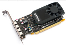 NVIDIA Quadro P1000 4GB GDDR5 4 Mini DP Full Height Graphics Card 919987-002 picture