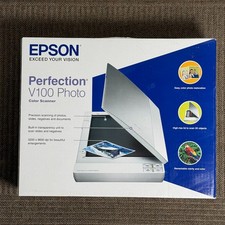Epson Perfection V100 Photo Scanner 35mm Film Slides Negatives NEW NEVER OPENED picture