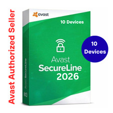 Avast SecureLine VPN 2026 10 Devices 1 Year | Internet Security | Secure encrypt picture