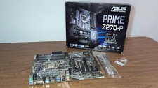 ASUS Prime Z270-P ATX LGA1151 Motherboard Intel i3-6100 CPU I/O Shield Box picture