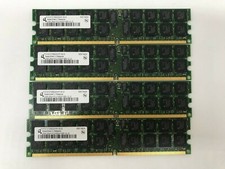 QIMONDA RAM LOT 8GB (4x 2GB) DDR2 HYS72T256220HP-3S-B (PC2-5300P) SERVER RAM#R92 picture