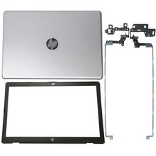 New 926482-001 For HP 17-BS 17-AK 17G-BR Silver Top LCD Back Cover Bezel Hinges picture