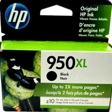 Genuine HP 950 XL Black Ink Cartridge 950XL - Exp Jan/2022 - NEW SEALED picture
