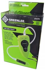 Greenlee #1574 LAN Cable Check for Testing UTP & Phone Patch Cables Kit picture