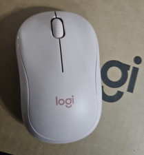 Logitech M240 Silent Bluetooth Mouse Wireless Compact Portable Graphite Rose picture