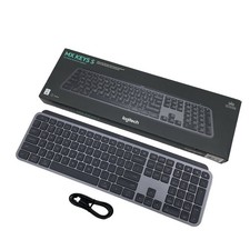 Logitech MX Keys S Low Profile Wireless Keyboard Graphite YR0073 #DM7840 picture