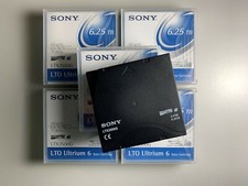 SONY LTO6 Tape LTX2500G (20 PACK) 6.25TB Storage Data Tape Cartridge - New picture