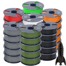 SUNLU 10KG PLA PLA+2.0 Meta SILK PETG ABS 3D Printer Filament 1.75mm 1KG/Spool picture