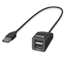 2-in-1 USB Splitter with Dual USB 2.0 Ports picture