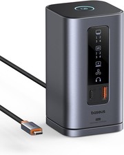 Baseus Docking Station, Spacemate(Win) 11 in 1, Triple Display, 4K Space grey  picture