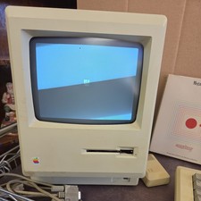 1984 APPLE MACINTOSH 128K FIRST MAC Model M0001 INCLUDES PRINTER AND EXTRAS picture