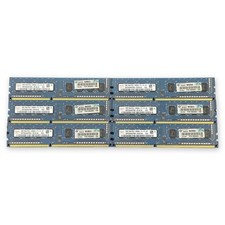 Lot of 6 HP 2GB DDR3 PC3-12800U Desktop RAM 12GB HMT325U6CFR8C-PB 655409-150 picture