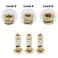 4pcs 8mm T8x(Pitch2, Lead 8, 4 start) Trapezoidal ACME Brass Anti-Backlash Nut picture