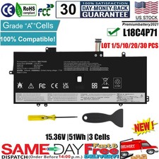 ✅LOT Battery L18C4P71 For Lenovo ThinkPad X1 Carbon 7th Gen-2019 / 8th Gen-2020 picture