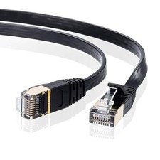Sanwa CAT7 ultra flat LAN cable (10m) 10Gbps / 600MHz RJ45 nails from Japan picture