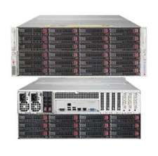 Supermicro 6048R-E1CR72L 72 HDD Bay AI Storage Server 2x Xeon 14 Core 64GB DDR4 picture