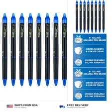 PILOT FriXion Synergy Clicker Erasable, Pack of 8, Blue picture
