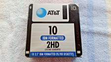 FLOPPY DISKS 10 PACK AT&T IBM FORMATTED FROM STORAGE VTG TECH ENTHUSIASTS apple picture