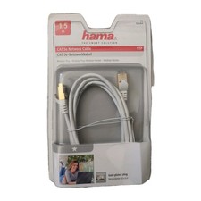 Hama CAT-5e network cable 1.5m STP patch cable gold-plated Gigabit Ethernet LAN W picture