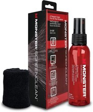 Monster 2 oz. Spray Electronic Device Screen Cleaner Kit w/ Microfiber Cloth picture