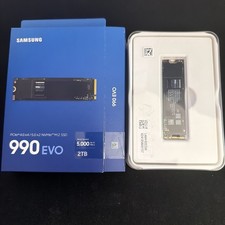 Samsung 990 EVO 2TB NVMe M.2 SSD MZ-V9E2T0 MZ-V9E2T0B/AM 99% HEALTH picture