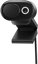 Microsoft Modern 1080p Webcam with Built-in Noise Cancelling Microphone - Black picture