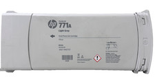 New Genuine HP 771A Light Gray Ink Cartridge 775ml picture