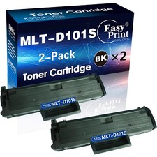 (2-Pack, Black) Compatible MLT-D101S D101S Toner Cartridge 101S Used for Sams... picture