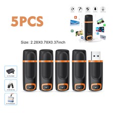 USB 2.0 5Pack 8GB Flash Drive USB Memory Stick High Speed Retractable USB Sticks picture