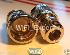 4 Pack UHF PL259 Male Plug to N Type Female RF Connector Adapter USA picture