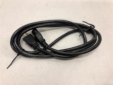 Unicab CSA Type SJT LL34977 18AWGX3C FT2 Black Power Cable Cord (Lot of 2) picture