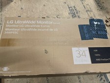 LG 34WP65C-B Curved 160Hz UltraWide QHD HDR FreeSync Gaming Monitor picture