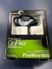 SEAGATE FREEAGENT GOFLEX UPGRADE CABLE FIREWIRE 800 STAE102 OPEN BOX GREAT COND picture