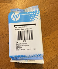 Genuine HP 62 Black Ink Cartridge C2P04A New Sealed for Envy OfficeJet picture