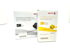 Genuine Xerox ColorQube 8700 Black and Yellow Solid Ink Set 108R00992, 108R00994 picture