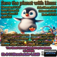 Linux Multi-Boot USB 15-in-1 Best Linux Operating Systems of 2025 For Everybody picture