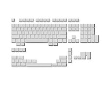 139Key Blank White 1.4mm Thick PBT Cherry Profile Keycaps Set For MX picture