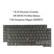 Hungarian / Slovenian SV Laptop Keyboard for Lenovo Thinkpad X13 Gen 2 / Gen 3 picture