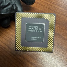 Intel Pentium SX963 A80502-100 100MHz Socket 7 CPU Processor P1 ICOMP 815 picture