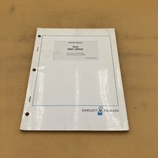 1980 Hewlett Packard HP 7910 Disc Drive Service Manual Part No. 07910-90903 picture