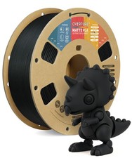 OVERTURE Matte PLA Filament 1.75mm, 1kg Black 1KG, picture
