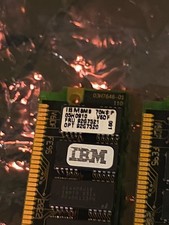 2x 8MB 2Mx40 ECC 72-pin 60ns FPM Parity SIMM Memory 16MB PC RAM Parity IBM #91 picture