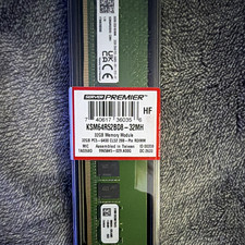 Kingston 32GB DDR5 PC5-6400 288-Pin ECC Registered RDIMM KSM64R52BD8-32MH picture
