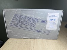 Womier RD75 Pro 75% Aluminum Gaming Keyboard with Quick Release Wireless- Beige picture