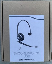 Plantronics EncorePro 715 USB Mono Corded Headset *VGUC picture